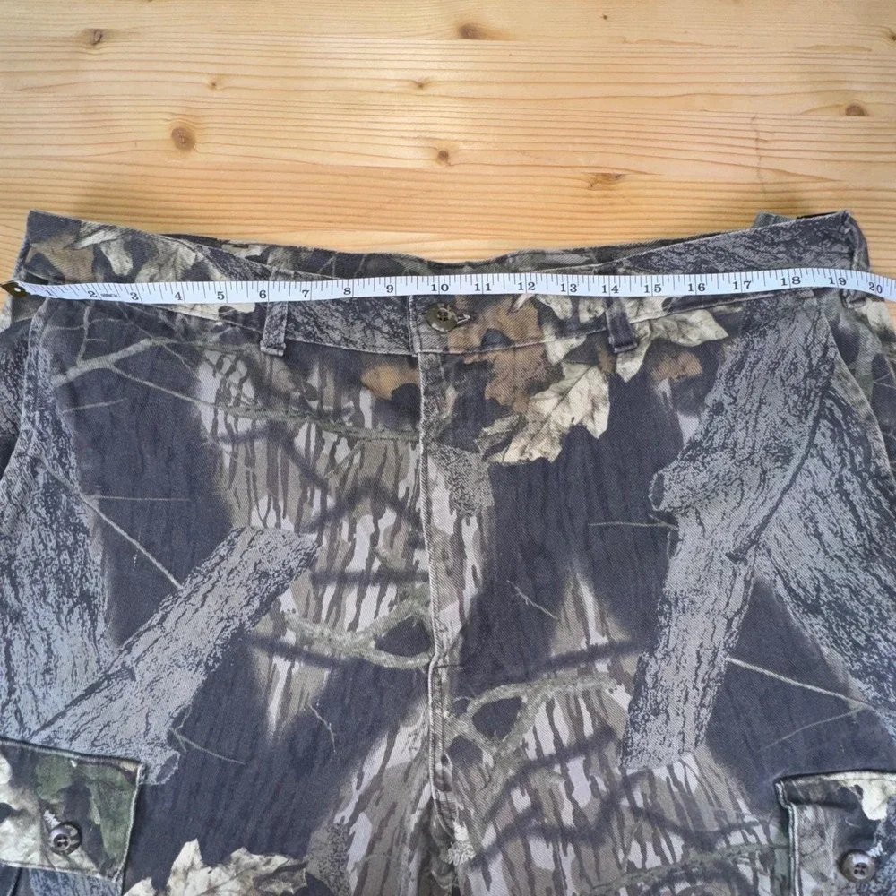 Vintage USA Made Camo Cargo Pants XL Realtree‎ Hunting Workwear 90s Streetwear